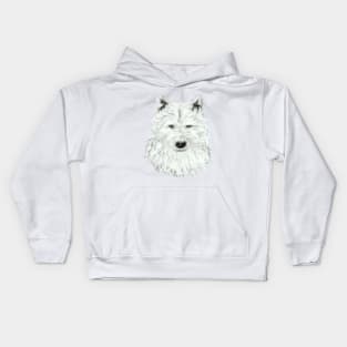 Winter Wolf Kids Hoodie